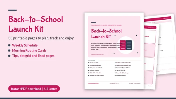 Cover of Back-to-School Launch Kit