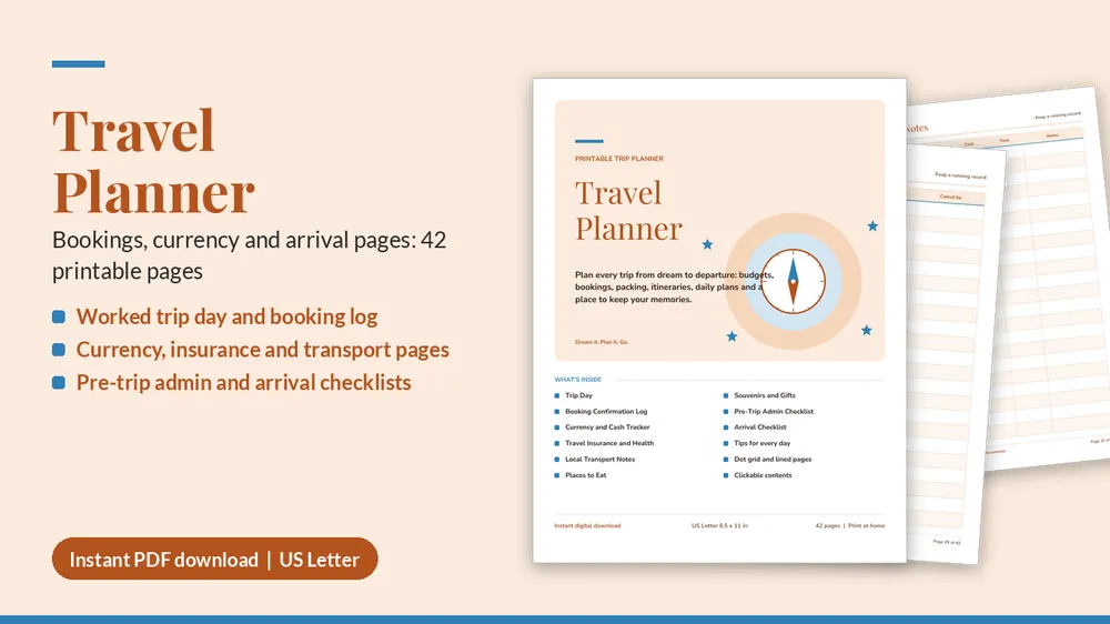 Cover of Travel Planner